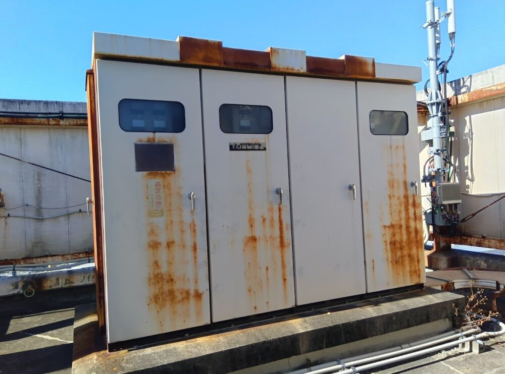 刈谷市ホテル 受変電設備 保護継電器/幹線更新工事
