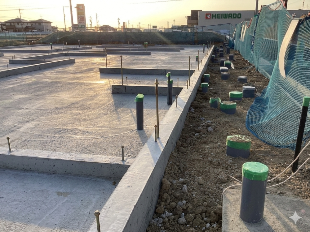 【施工事例紹介】建物の下はどうなっている？普段は見えない「外部配管」と、設備屋の地道な手掘り作業の裏側